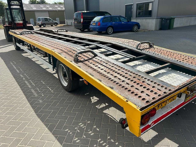 1999 van weel vw 6002 autotransporter – 6.000 kg – 3.580 kg laadvermogen – nl registratie - afbeelding 15 van  20