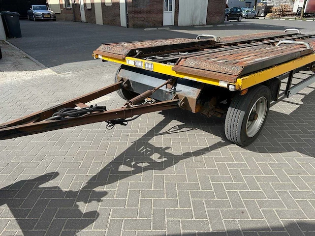 1999 van weel vw 6002 autotransporter – 6.000 kg – 3.580 kg laadvermogen – nl registratie - afbeelding 16 van  20