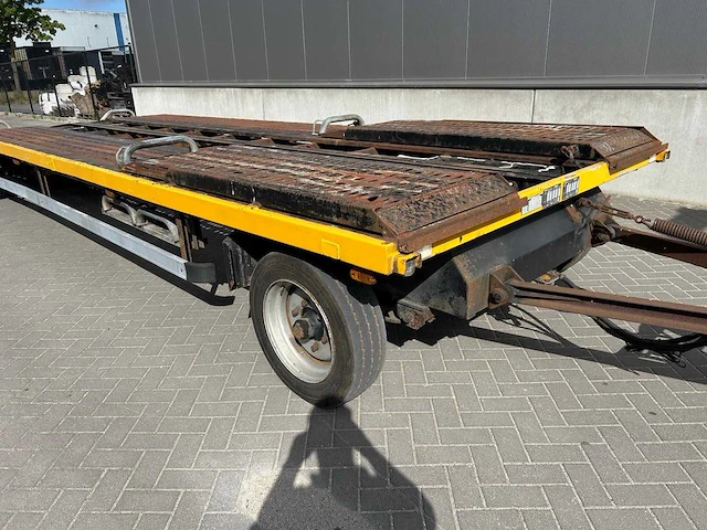 1999 van weel vw 6002 autotransporter – 6.000 kg – 3.580 kg laadvermogen – nl registratie - afbeelding 17 van  20