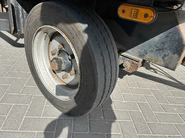 1999 van weel vw 6002 autotransporter – 6.000 kg – 3.580 kg laadvermogen – nl registratie - afbeelding 18 van  20