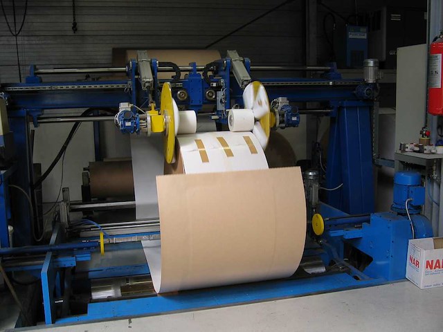 1999 voith 2-delige papierrollen-inpakstraat - afbeelding 35 van  46