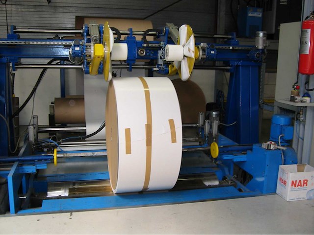 1999 voith 2-delige papierrollen-inpakstraat - afbeelding 38 van  46