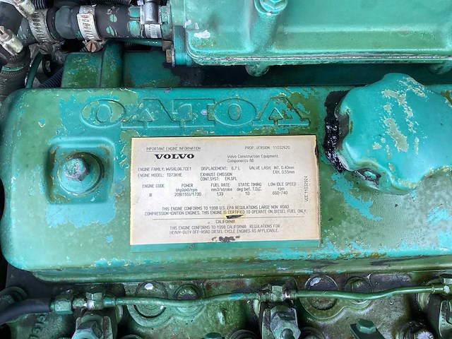 1999 volvo ec280 rupsgraafmachine - afbeelding 28 van  64