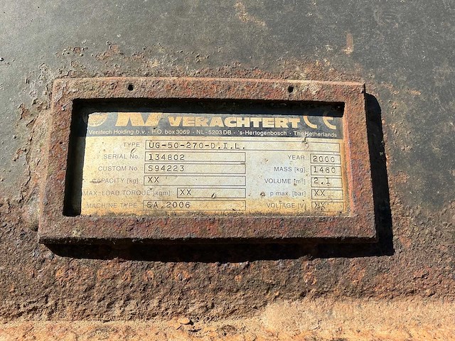 1999 volvo l70c wiellader met puinbak, vorkenbord en hijsjuk - afbeelding 28 van  40