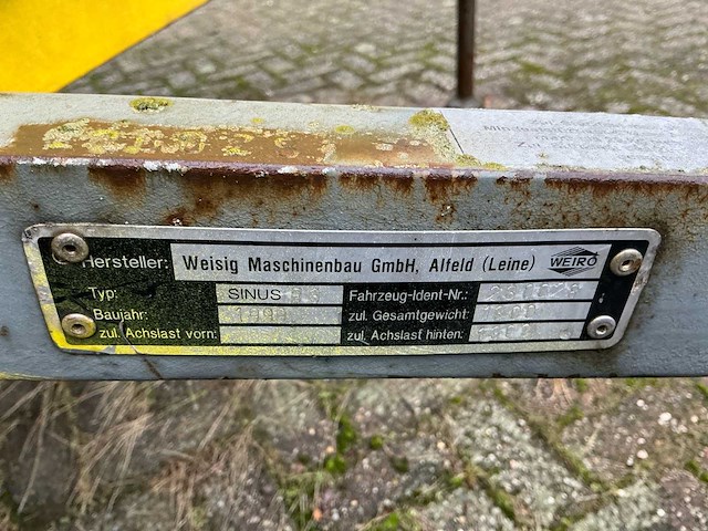 1999 weisig - sinus b3 - schaftwagen - afbeelding 18 van  25