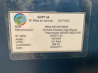 1999 weisstechnik sb22/160 klimaat testkast - afbeelding 6 van  14
