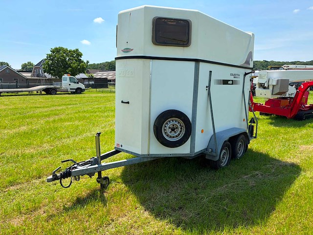1999 wesco pvt pvt165 paardentrailer - afbeelding 1 van  9