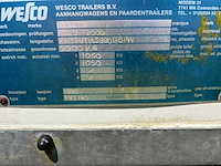 1999 wesco pvt pvt165 paardentrailer - afbeelding 9 van  9