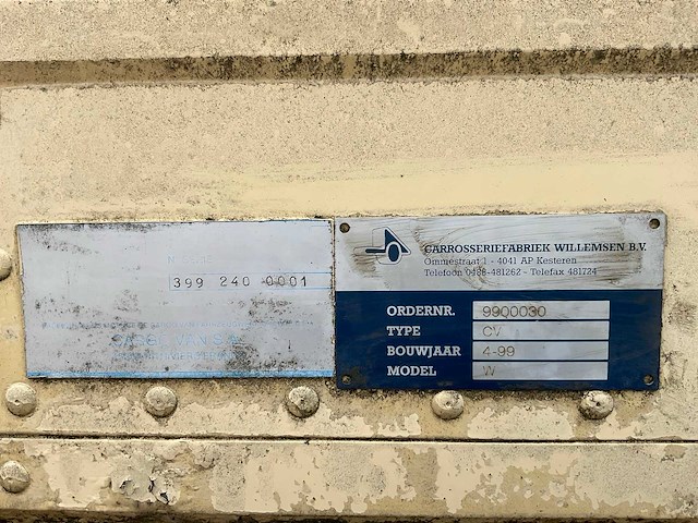 1999 willemsen cv renova afzetbak - afbeelding 6 van  14