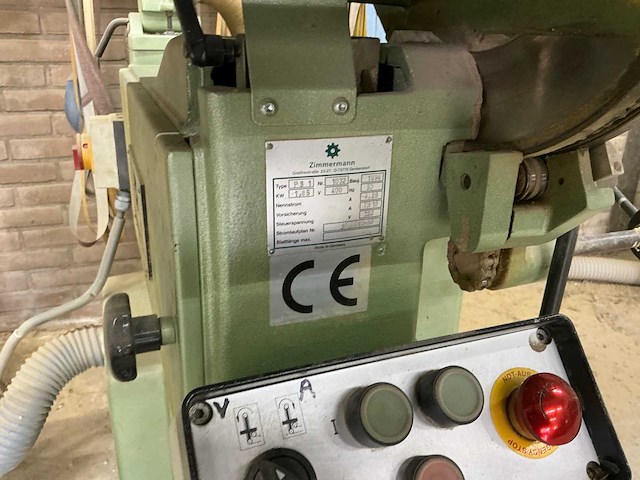 1999 zimmermann ps1 bandschuurmachine - afbeelding 5 van  6