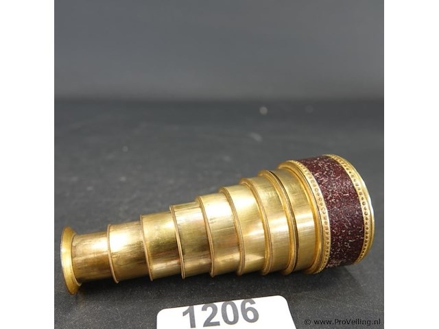 19de eeuwse franse marine telescopische kijker - afbeelding 1 van  5