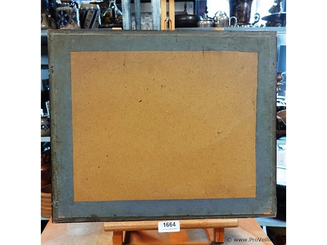 19e-eeuwse handgekleurde lithografie - afbeelding 5 van  5