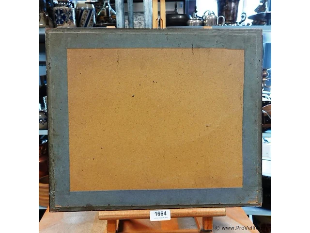19e-eeuwse handgekleurde lithografie - afbeelding 5 van  5