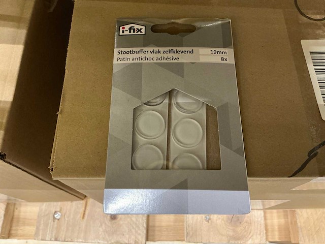 19mm stootbuffer vlak (1500x) - afbeelding 3 van  3