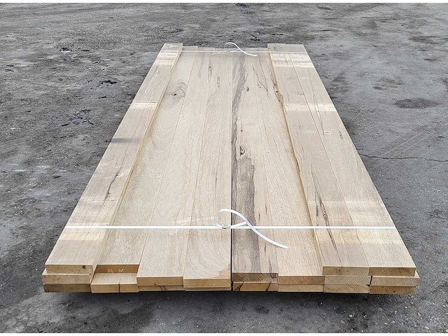 19x afrikaans eiken 30 x 130 mm, lengte 265cm - afbeelding 1 van  4