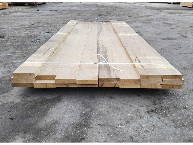 19x afrikaans eiken 30 x 130 mm, lengte 265cm - afbeelding 3 van  4