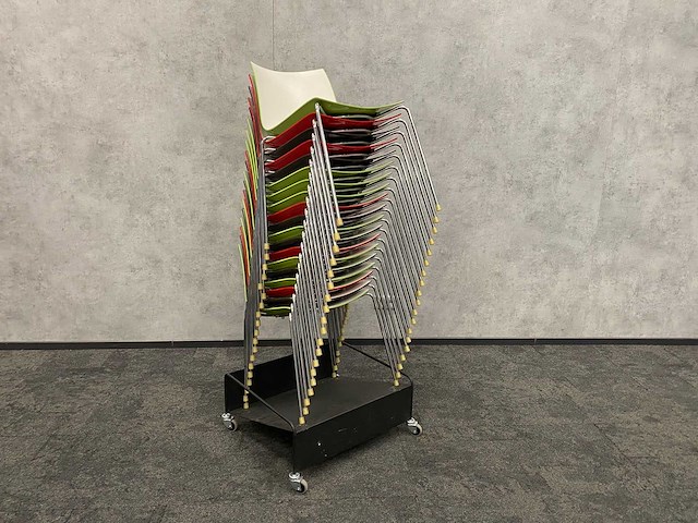 19x arper catifa - vergaderstoel met trolley - afbeelding 3 van  10