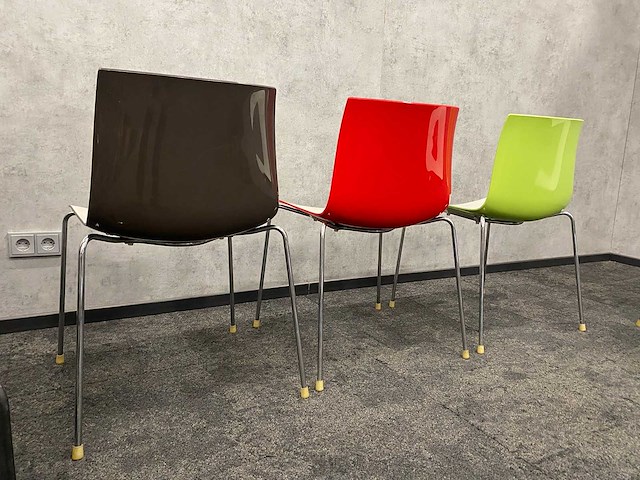 19x arper catifa - vergaderstoel met trolley - afbeelding 4 van  10