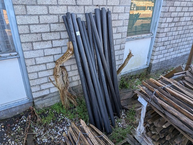 19x kunststof paal, rond - afbeelding 1 van  8