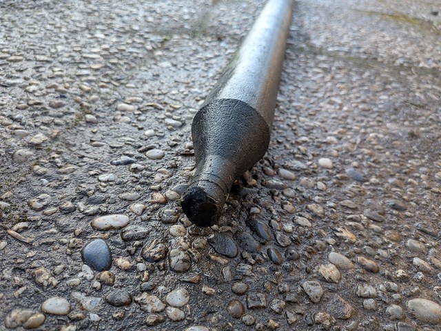 19x kunststof paal, rond - afbeelding 3 van  8