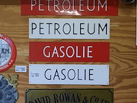 19x nostalgisch wandbord o.a. 1x emaille bord - afbeelding 2 van  10