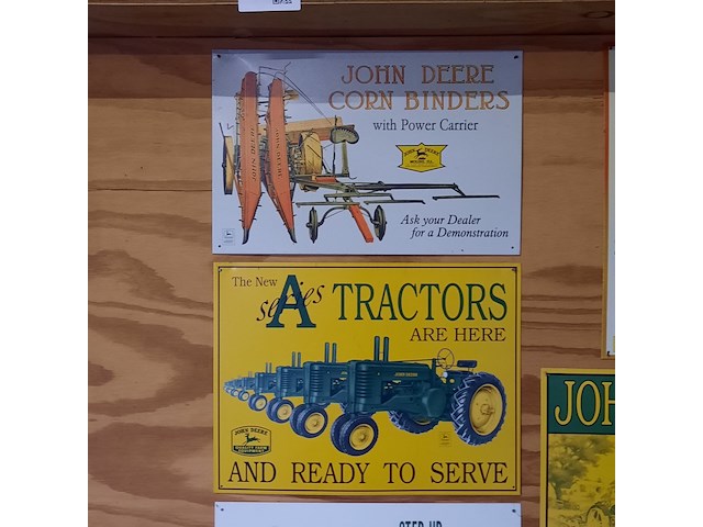 19x nostalgisch wandbord o.a. 1x emaille bord - afbeelding 8 van  10