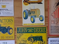 19x nostalgisch wandbord o.a. 1x emaille bord - afbeelding 9 van  10