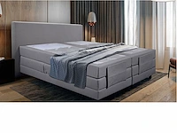 1x 160x200cm - grijs - elektrisch - premium...