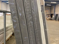 1x 180x210cm - zwart - deluxe - boxspring - afbeelding 4 van  5