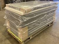 1x 180x210cm - zwart - deluxe - boxspring - afbeelding 5 van  5