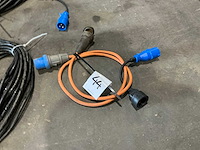 1x 230v + 2x cee > 230v verlengkabel - afbeelding 4 van  4