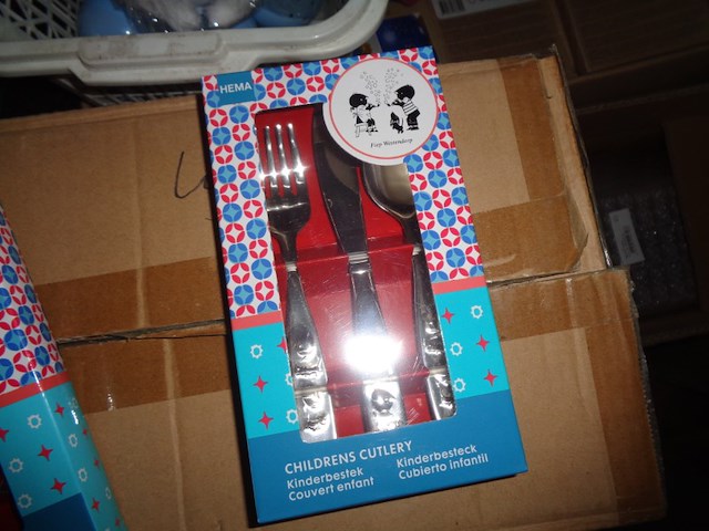 1x 3 delige bestekset jip en janneke - afbeelding 3 van  3