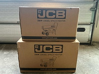 1x 37kw 1x20 jcb diesel space heater nieuw in doos heater - afbeelding 2 van  4