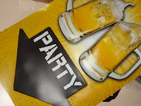 1x 3d party bord 58x38cm