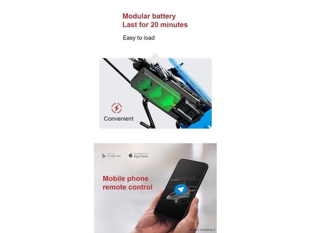 1x 4drc 72cm langeafstandshelikopter - afbeelding 3 van  3