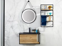 1x 80cm - led spiegel - plankenrek - bruik...