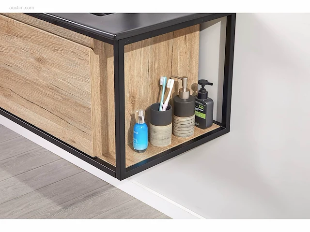 1x 80cm - led spiegel - plankenrek - bruik... - afbeelding 4 van  6