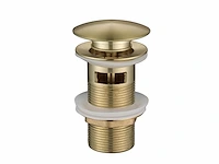 1x afvoerplug pop-up - met overloop -...