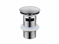 1x afvoerplug pop-up - met overloop -...
