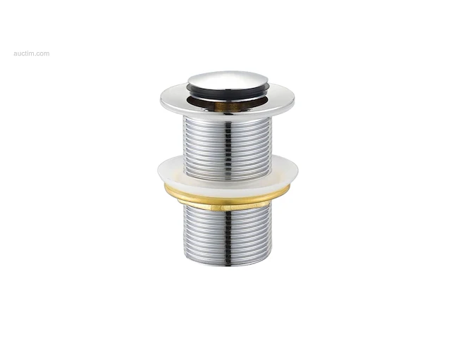 1x afvoerplug pop-up - zonder overloop - chroom... - afbeelding 1 van  1