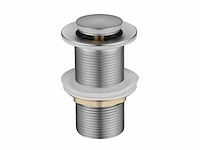 1x afvoerplug pop-up - zonder overloop -...