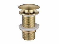 1x afvoerplug pop-up - zonder overloop -...
