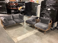 1x bankstel 2 zits en 2 fauteuils - afbeelding 1 van  8