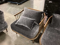1x bankstel 2 zits en 2 fauteuils - afbeelding 6 van  8