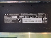 1x beeldscherm, inc muis & toetsenbord, logitech, aoc - afbeelding 6 van  11