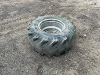 1x bkt implement as504 15.0/55 r17 band, wiel en velg - afbeelding 10 van  12