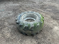 1x bkt implement as504 15.0/55 r17 band, wiel en velg - afbeelding 1 van  12