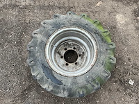 1x bkt implement as504 15.0/55 r17 band, wiel en velg - afbeelding 12 van  12