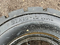 1x bkt wide wall 27x10 r12 band, wiel en velg ongebruikt - afbeelding 4 van  13
