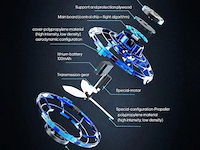 1x boemerang ufo - rood - afbeelding 2 van  3